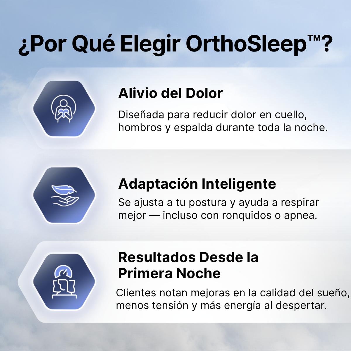 Almohada Cervical Viscoelastica: Alivio y alineación desde la primera noche